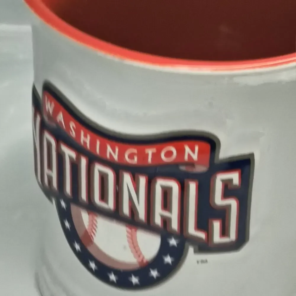 WASHINGTON NATIONALS Baseball Ceramic Mug Licensed MLB Product